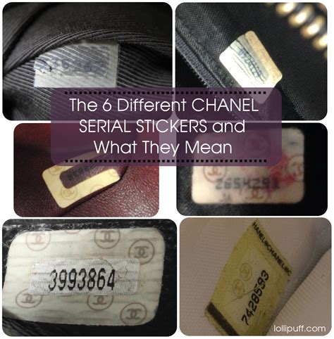 chanel authentic screws|chanel serial number sticker.